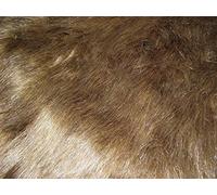 Super Lusso Tessuto In Pelliccia Sintetica - SWISS LONG GINGER BROWN