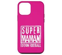 Super Maman Édition Football Mère Sportive Coach Joueuse Custodia per iPhone 12 mini