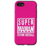 Super Maman Édition Football Mère Sportive Coach Joueuse Custodia per iPhone SE (2020) / 7/8