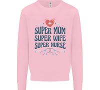 Super Mamma Moglie Infermiera Regalo Per La Festa Della Mamma Felpa