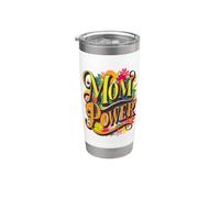 Super mamma potere Bicchiere termico in acciaio inox doppia parete