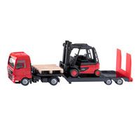 SUPER MAN camion con carrello elevatore Linde, Veicolo modello Camion, 3 anno/i, Metallo, Plastica, Rosso, Nero
