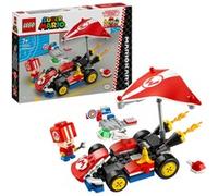 Lego super mario 72032 mario kart : kart standard, macchina giocattolo con toad, giochi per bambini 7+ nintendo da collezione