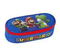 ASTUCCIO OVALE ORGANIZZATO PANINI | SUPER MARIO PORTAPENNE