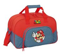 SUPER MARIO - Borsa sportiva, zaino ideale per bambini di diverse età, comoda e versatile, qualità e resistenza, 40 x 23 x 24 cm