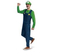Super Mario Bros 157249STD-20L Luigi ELEVATD Classic Adulto, Taglia Unica