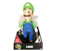 Super Mario Bros Film Luigi Peluche 35.6cm Alto Fully-Articulated Mobili Nuovo