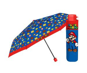 Super Mario Bros Manual Folding Ombrello 50cm Perletti
