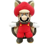 Super Mario Bros Mario Volante Scoiattolo 9" Peluche