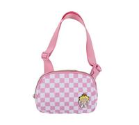 Super Mario Bros - Marsupio trapuntato, motivo principessa, 19 cm, colore: Rosa e Bianco, Rosa, OSFA