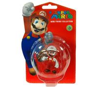 Super Mario Bros. Nintendo 2" Figura Wave 3 Mario Con Potere Del Fuoco