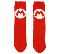 Super Mario Bros. Rosso Mario Logo Comodo Adulti Calzini