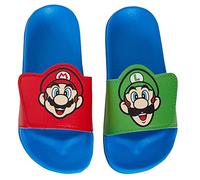Super Mario Bros Sliders Sandali estivi Luigi per bambini Slip On Pool Shoes Infradito per ragazzi