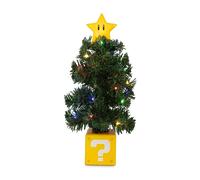 Super Mario Bros. Stella LED Alimentato Da USB Luce-Up Desktop Vacanza Albero