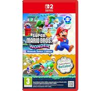 Super Mario Bros. Wonder - Nintendo Switch 2 Edition + Tutti al Parco Bellabel - Ed. Italiana - Versione su scheda