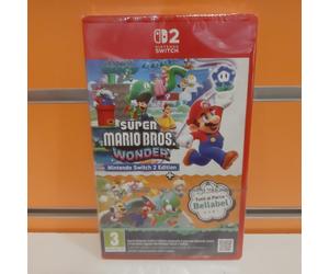 Super Mario Bros. Wonder + Tutti al Parco Bellabel SWITCH 2 NUOVO SIGILLATO ITA