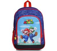 Super Mario Bros - Zaino Mario Bros Scuola Materna e Elementare - Zaino Scuola Elementare Bimbo - Zaino Prima Elementare Bambino - Zainetto - Idea Regalo