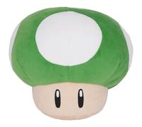 Super Mario Super Mario - Champignon 1up Teddy Verde Bambini
