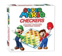 USAopoly- Super Mario Checkers Bros. Board Game, Multicolore, CK005-191-US1200-06