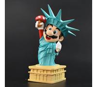 Super Mario come la Statua della Libertà Figura Modello Giocattoli per Bambini 20 cm