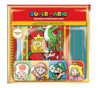Pyramid Set di cancelleria Super Mario Bumper – kit scuola multicolore, licenza Nintendo