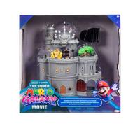 Super Mario Galaxy Movie - Playset Deluxe Castello di Bowser con personaggio Bowser da 4 cm, pianoforte, bonsai, quadri termo-reattivi e altro ancora