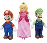 Super Mario Galaxy Movie - Peluche 23 cm - Confezione da 3