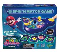 EPOCH Games SUPER MARIO -7639 THE SUPER MARIO GALAXY MOVIE Spin 'n Match Game - Party Game