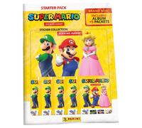 Super Mario It's-A-Me Mario Collezione Di Adesivi Pacchetto Iniziale