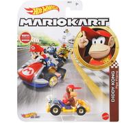 SUPER MARIO KART Modello DieCast DIDDY KONG Pipe Frame 1:64 5cm Hot Wheels GRN15