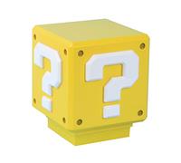 Luce e Suoni Super Mario Nightlight with Sound Question Block 8 cm
