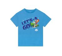 Super Mario Magliette per Bambini, Magliette Yoshi per Bambini, Abbigliamento Bambinis Ragazzi, Blu 7-8 Anni