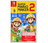 SUPER MARIO MAKER 2 + NSO - Limited - Videogioco Nintendo - Ed. Italiana - Versione su scheda