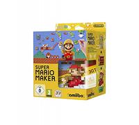 Super Mario Maker (inkl. amiibo 8-Bit Mario Figur + Artbook) - Wii U - [Edizione: Germania]