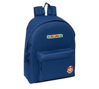 SUPER MARIO MAMMA MIA - Day Pack per bambini, zaino per bambini, qualità e massima resistenza, comodo e versatile, 33 x 15 x 42 cm