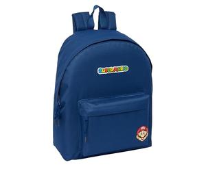 SUPER MARIO MAMMA MIA - Day Pack per bambini, zaino per bambini, qualità e massima resistenza, comodo e versatile, 33 x 15 x 42 cm