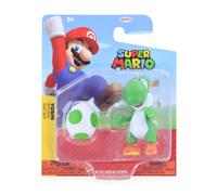 Super Mario Mondo Di Nintendo Figura Da 2,5 Pollici | Yoshi Con Uovo