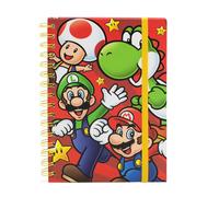 Super Mario Notebok Run Copertina Rigida Foderato A5 Ritorno a Scuola Compleanno