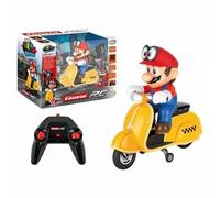 CARRERA RC SUPER MARIO ODYSSEY MARIO IN SCOOTER RADIOCOMANDATO SCALA 1:20 2.4 GHZ CON LUCIFUNZIONANTI ETA' 6+
