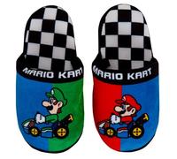 Super Mario Pantofole da Ragazzo Bambini Luigi Gaming Sabot Aperti sul Retro Scarpe da casa