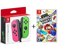 Super Mario Party + Joy-Con - vert néon/rose néon - Nintendo Switch [Edizione: Francia]