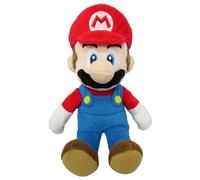 Super Mario Peluche AC01 Mario Sanei con Licenza Ufficiale, Multicolore
