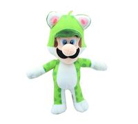 Super Mario Peluche Di 12 Pollici | Neko Cat Luigi