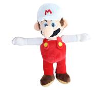 Super Mario Peluche Di 16 Pollici | Fire Mario