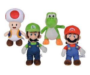 Super Mario Peluche Figures All Stars 20 Cm Assortment (12) Simba