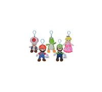 Super Mario Peluche Portachiavis All Stars 13 Cm Simba