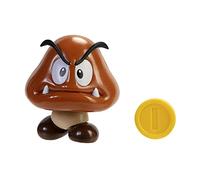 Jakks Pacific Action Figure Super Mario Goomba Funghetto Personaggio Nintendo 10 cm 40732