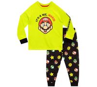 Super Mario Pigiama Bambino Pigiami Ragazzo Mario E Luigi | Pigiama Invernale Ragazzo Gaming Multicolore 3-4 Anni