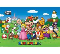 Super Mario Poster Pack Characters 61 x 91 cm (5) Pyramid International