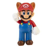 Super Mario Racoon Mario - Action figure giocattolo da collezione da 6,3 cm